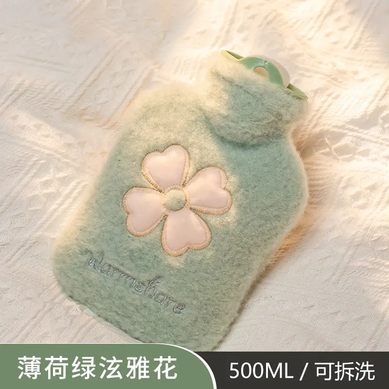 Plush Water-Filled Hot Water Bottle 500ML - Image 7