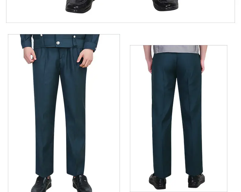 Black Thin Security Pants for Men Plus Size — feature 16