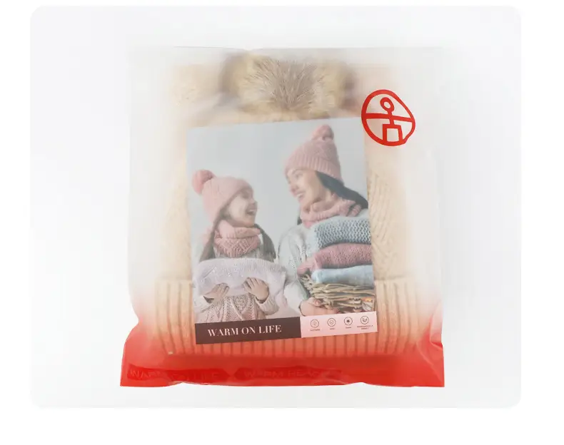 Men Winter Knitted Beanie Scarf & Gloves Set Grey — feature 23