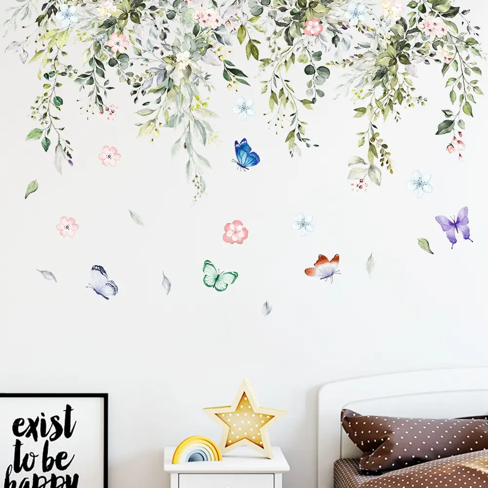 Pastoral Wall Stickers for Bedroom Living Room — feature 9