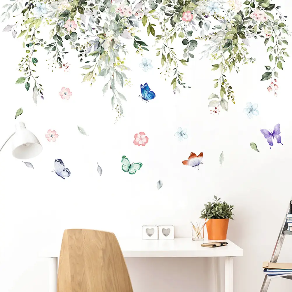 Pastoral Wall Stickers for Bedroom Living Room — feature 8