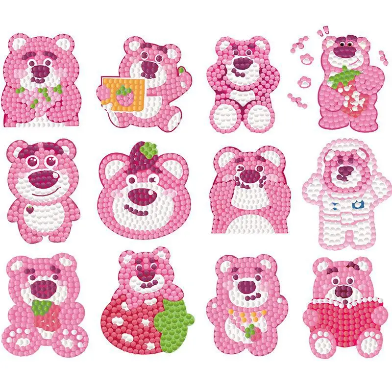 Children's Diamond Sticker Set for Concentration Training