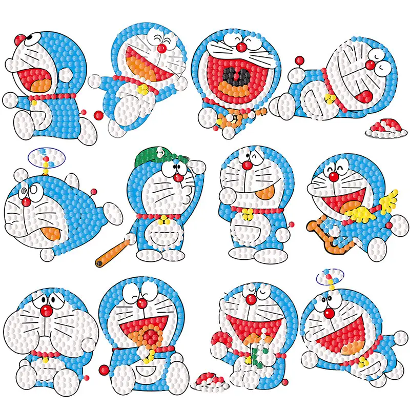 Children's Diamond Sticker Set for Concentration Training