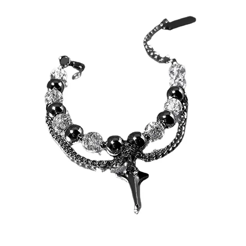 Cold Wind Ice Crack Beaded Bracelet Women's Niche Design - Image 6