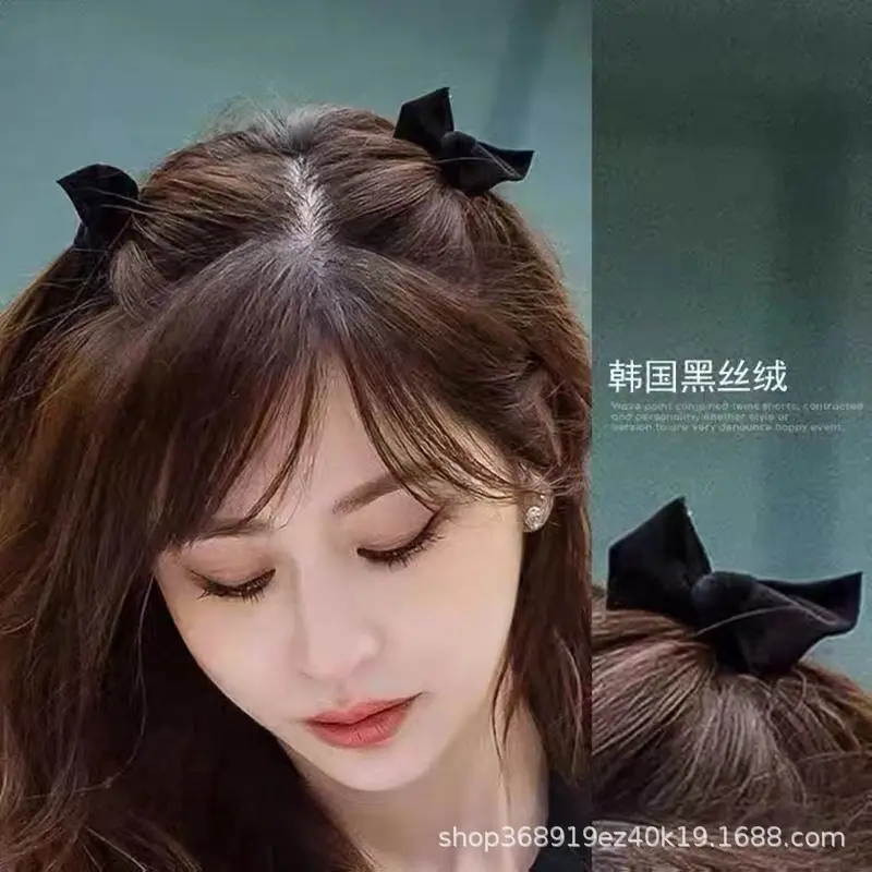 2022 Retro Pony Tail Hair Clip Women Red — feature 5