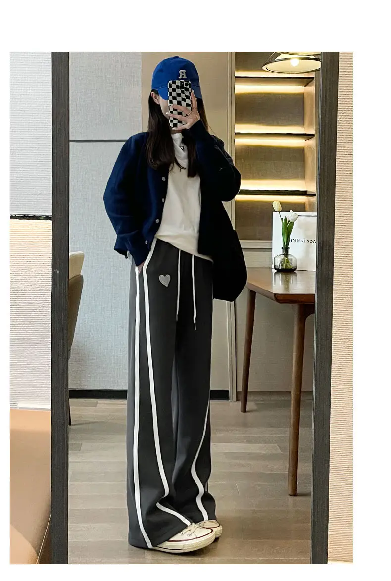 Women Banana Pants Spring Autumn 2026 Loose Wide Leg Cotton — feature 13