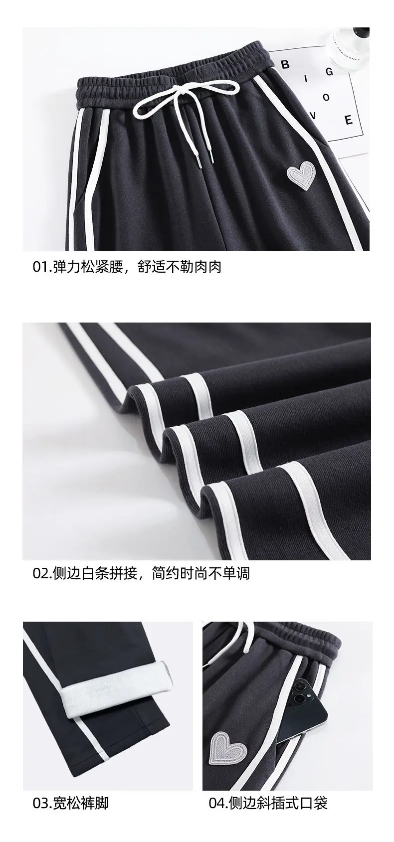 Women Banana Pants Spring Autumn 2026 Loose Wide Leg Cotton — feature 7