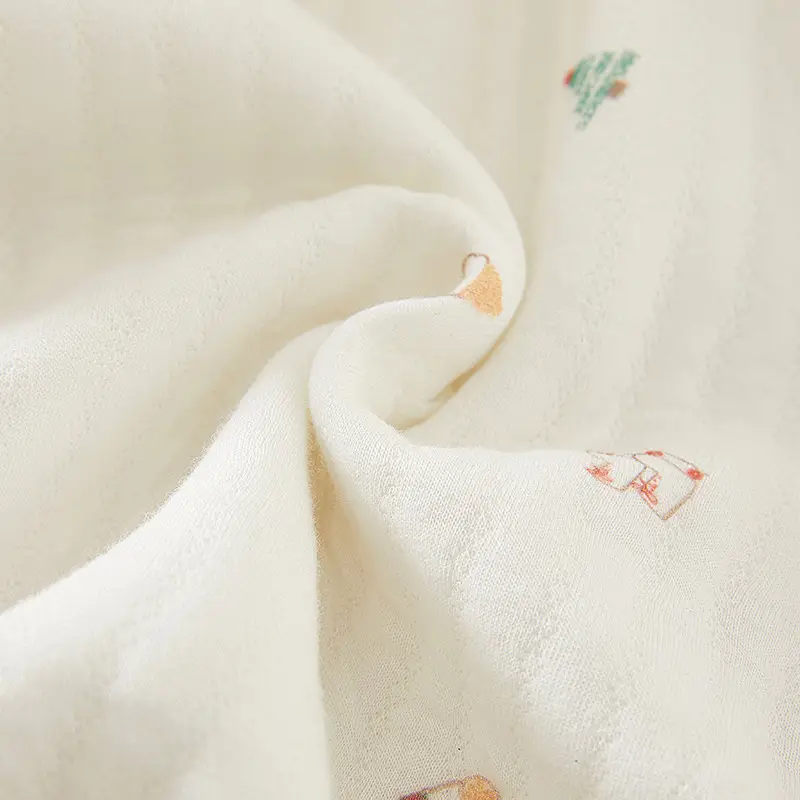 Newborn Baby Pajamas Autumn Warm Boneless Three-Layer