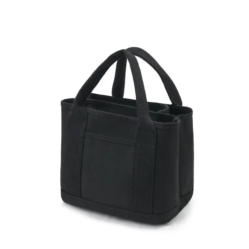 Green Canvas Women's Lunch Tote Bag - Image 13