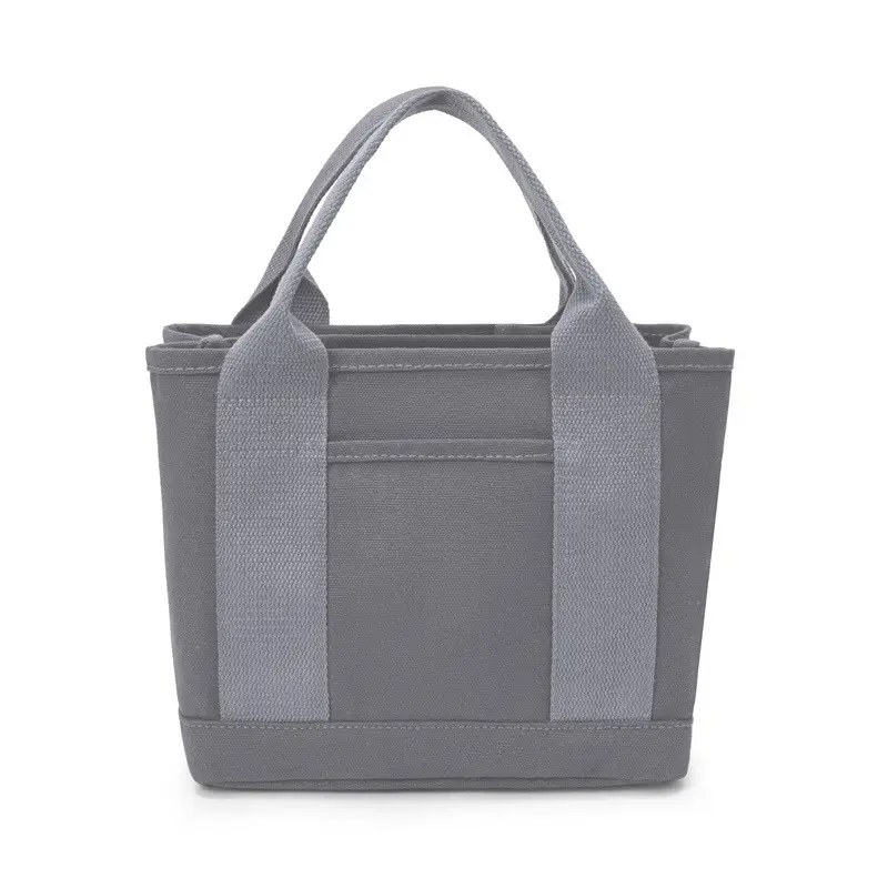 Green Canvas Women's Lunch Tote Bag - Image 5