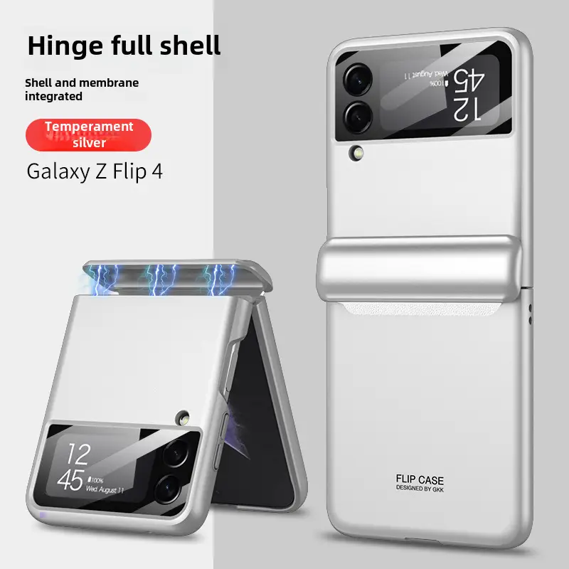 Anti-Fall Magnetic Flip Phone Case Gray Galaxy 2 - Image 3