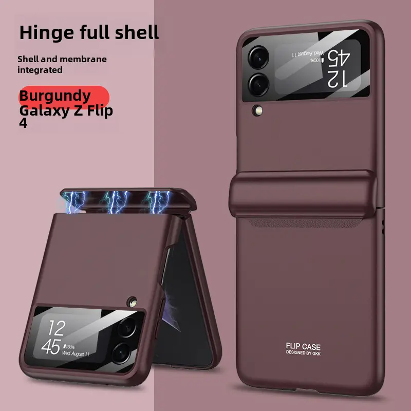 Anti-Fall Magnetic Flip Phone Case Gray Galaxy 2 - Image 29