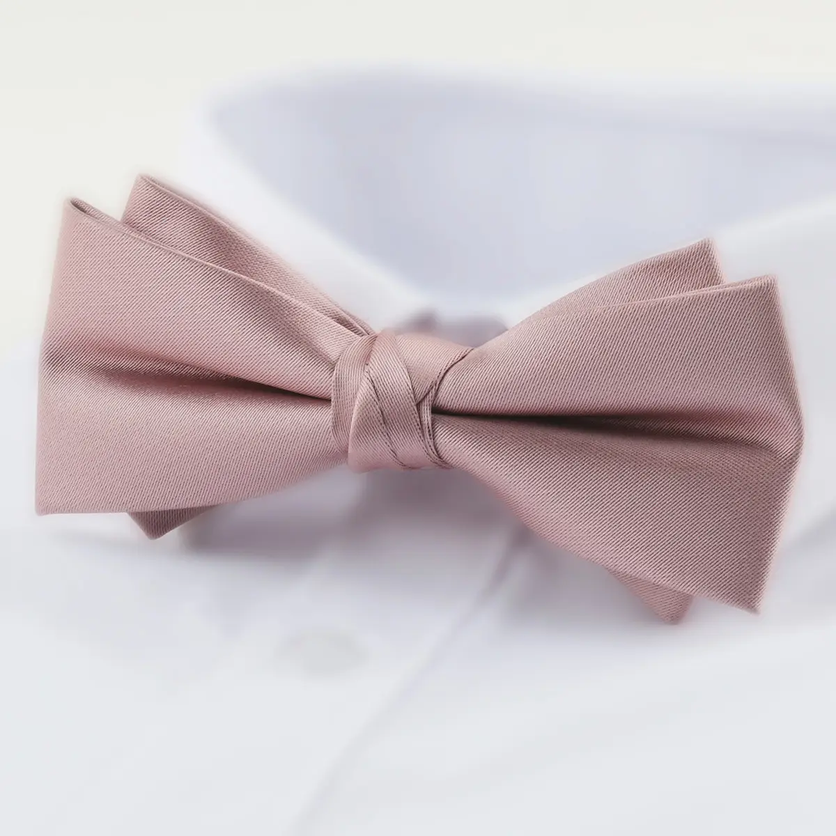 Men's Grey Bow Tie Wedding Groomwear - Image 7