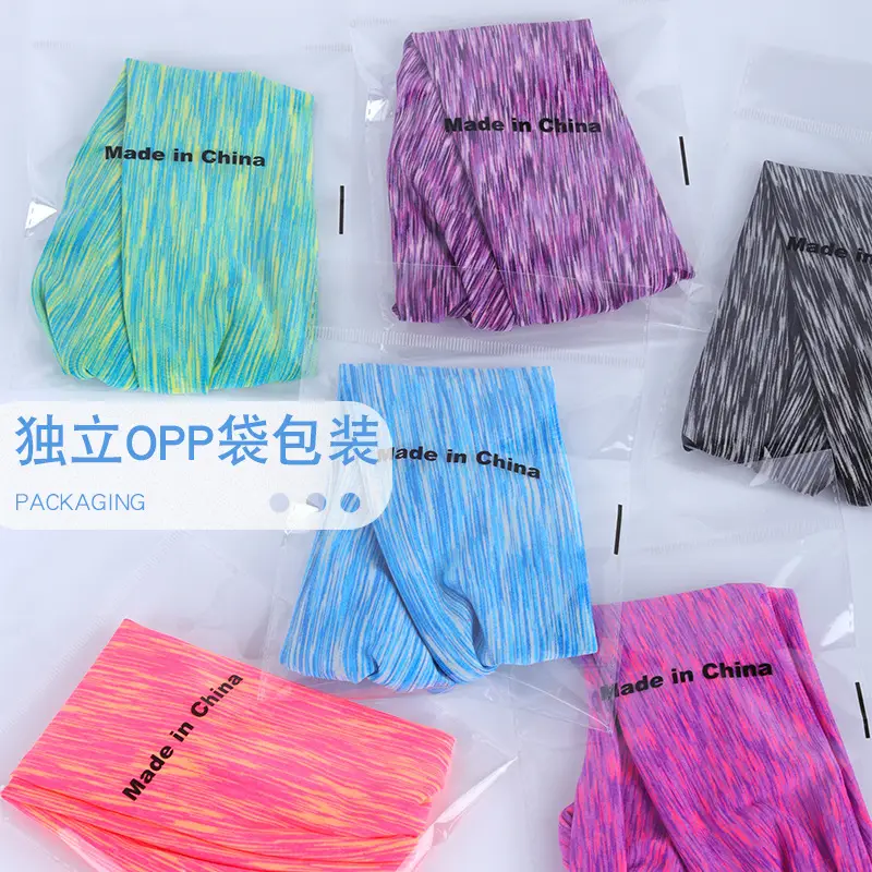 Spring Sports Hair Band Absorbing Colorful Men's Turban - Image 9