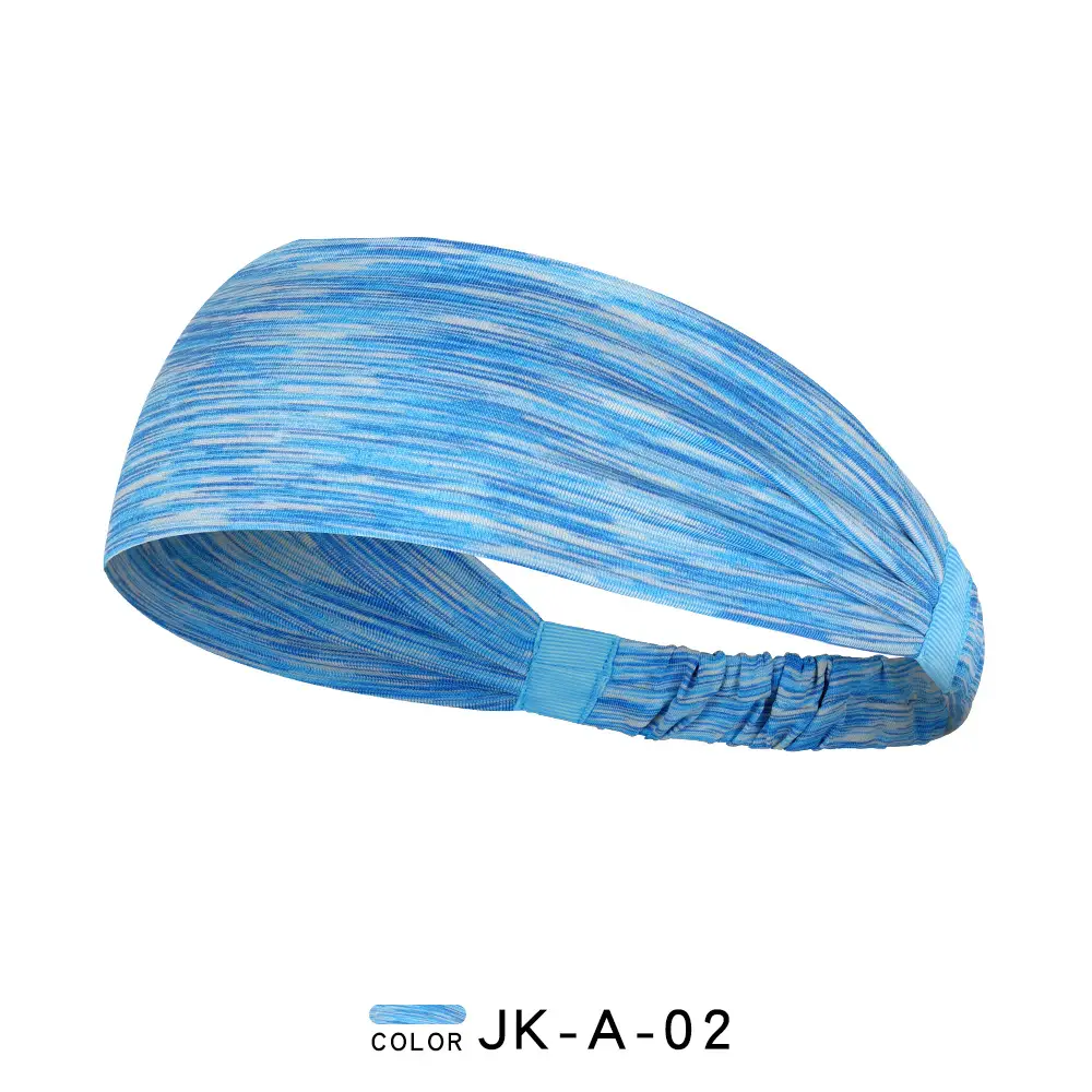 Spring Sports Hair Band Absorbing Colorful Men's Turban - Image 2