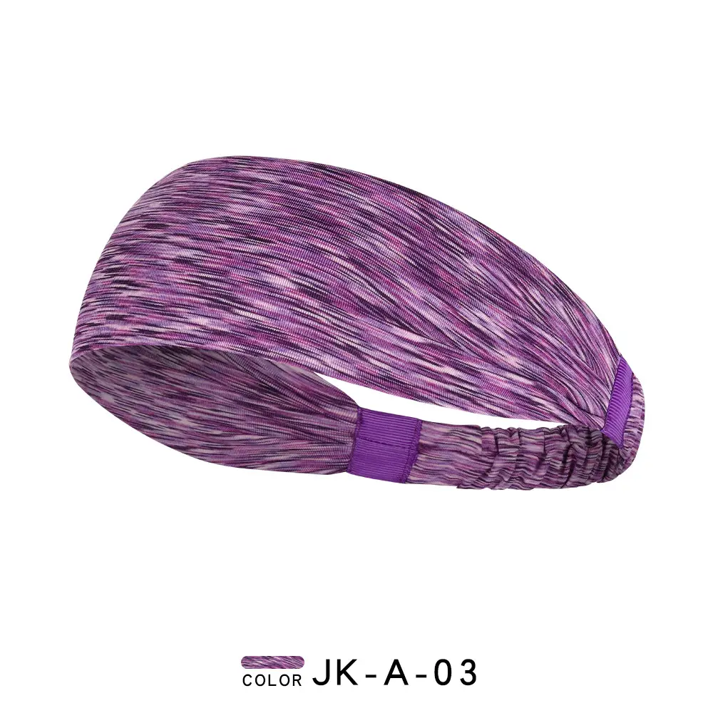 Spring Sports Hair Band Absorbing Colorful Men's Turban - Image 3