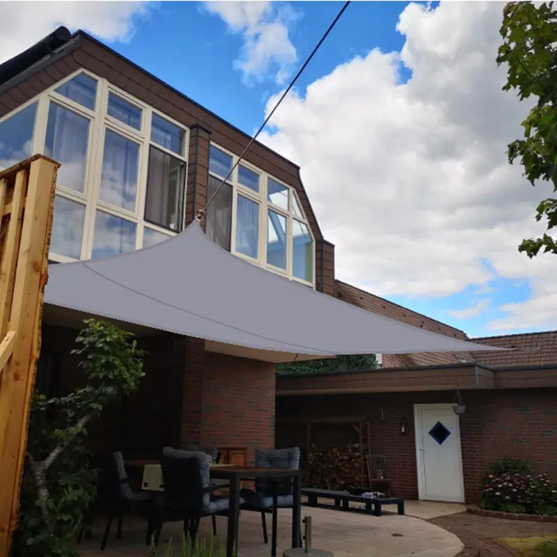 Outdoor Sunshade Sail Waterproof Triangle Sunshade Sail