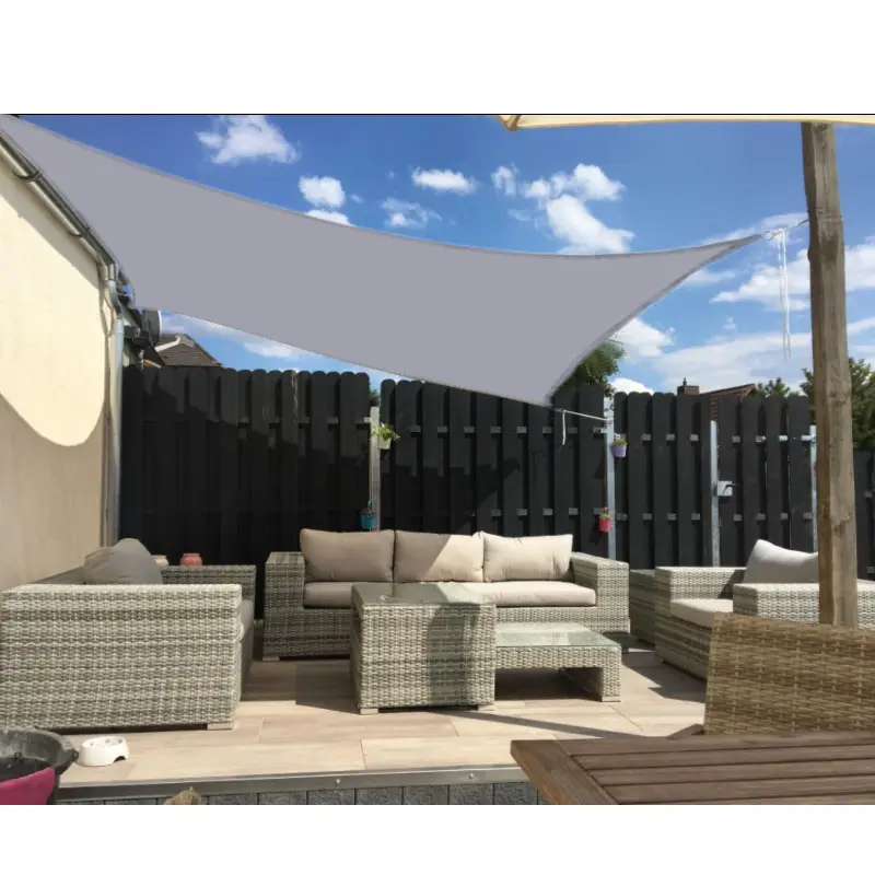 Outdoor Sunshade Sail Waterproof Triangle Sunshade Sail