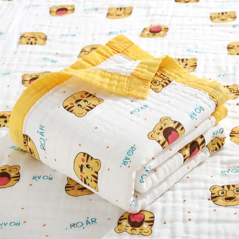 Baby Cotton Strawberry Towel Set for Girls - Image 14