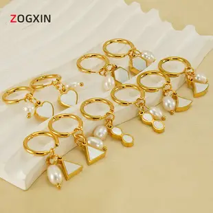 Gold Plated Corrugated Earrings for Women — feature 3