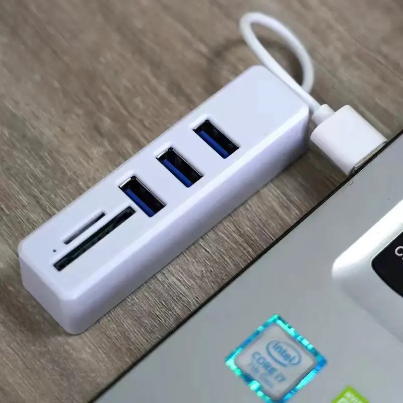 8-in-1 USB 2.0 HUB with SD/TF Reader - Image 2