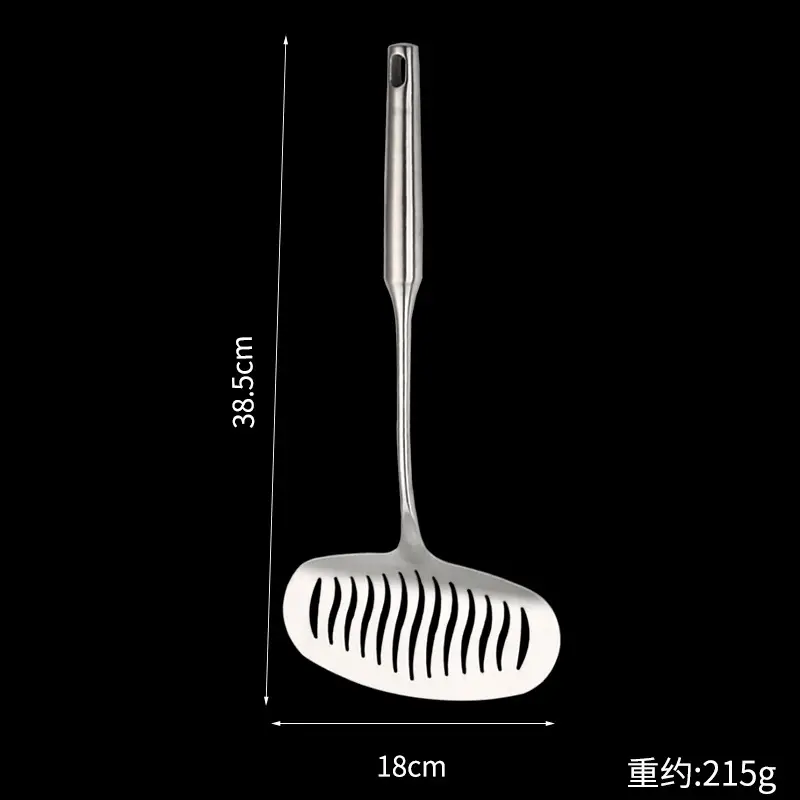Stainless Steel Fish Shovel with Wooden Handle - Image 4