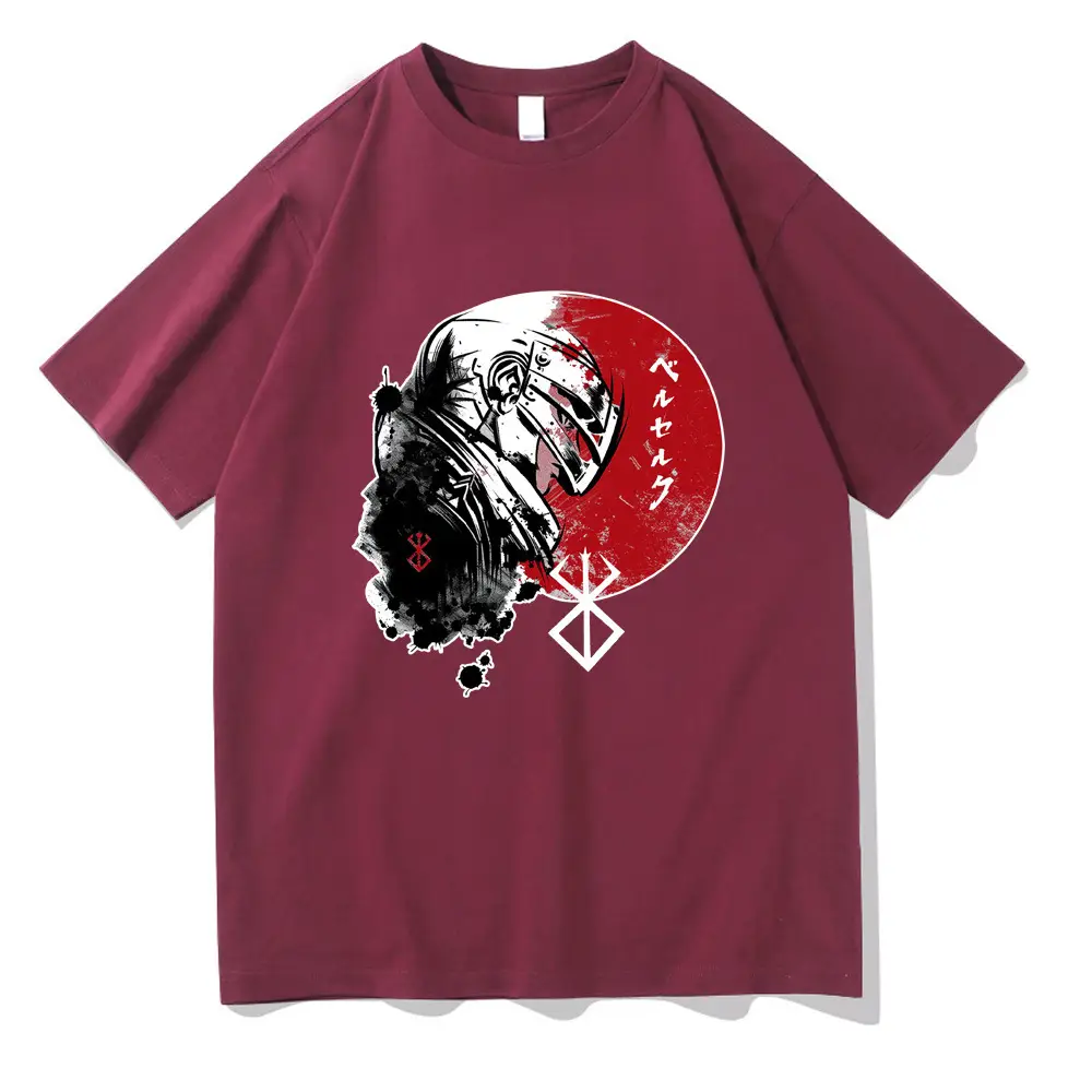 2022 Day Men Berserk Sword Style T-Shirt White