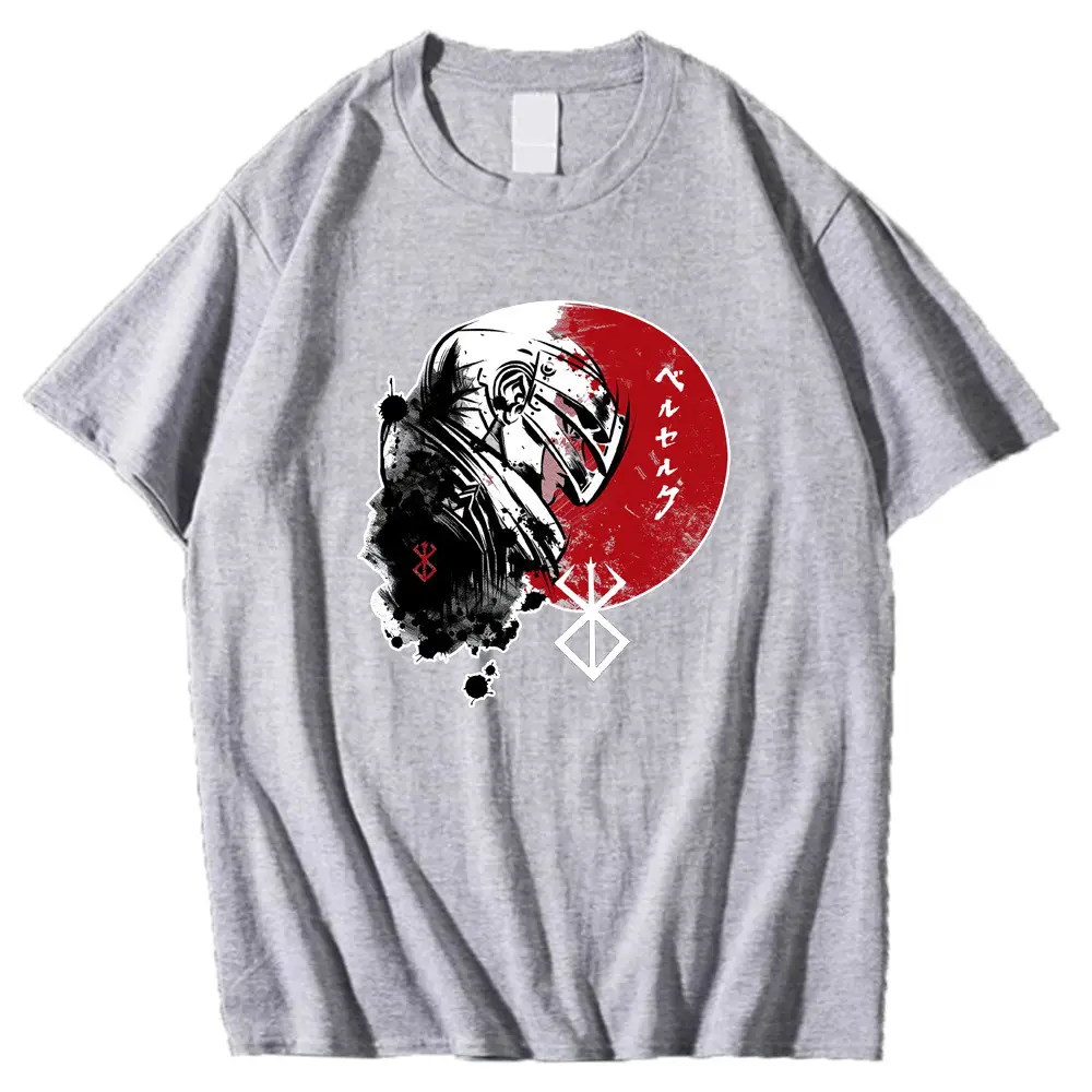 2022 Day Men Berserk Sword Style T-Shirt White