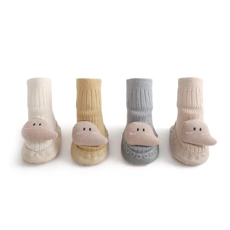 Newborn Cartoon Socks & Shoes 2022 Winter Non-Slip Mid-Calf - Image 9