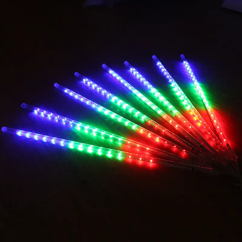 Colorful Flashing LED String Lights for Outdoor Decor - Image 2