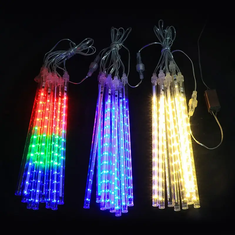 Colorful Flashing LED String Lights for Outdoor Decor - Image 3