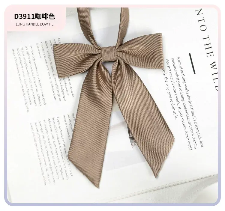 Pink Bow Tie for Women's Sailing Suit Shirt — feature 14