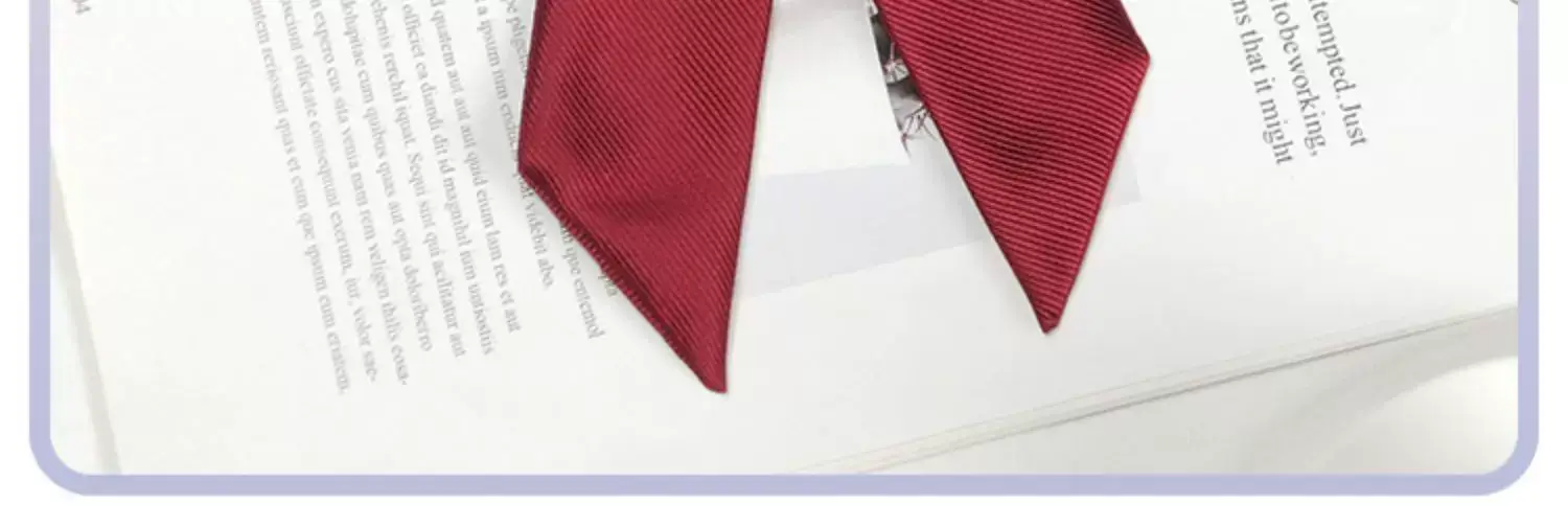 Pink Bow Tie for Women's Sailing Suit Shirt — feature 5