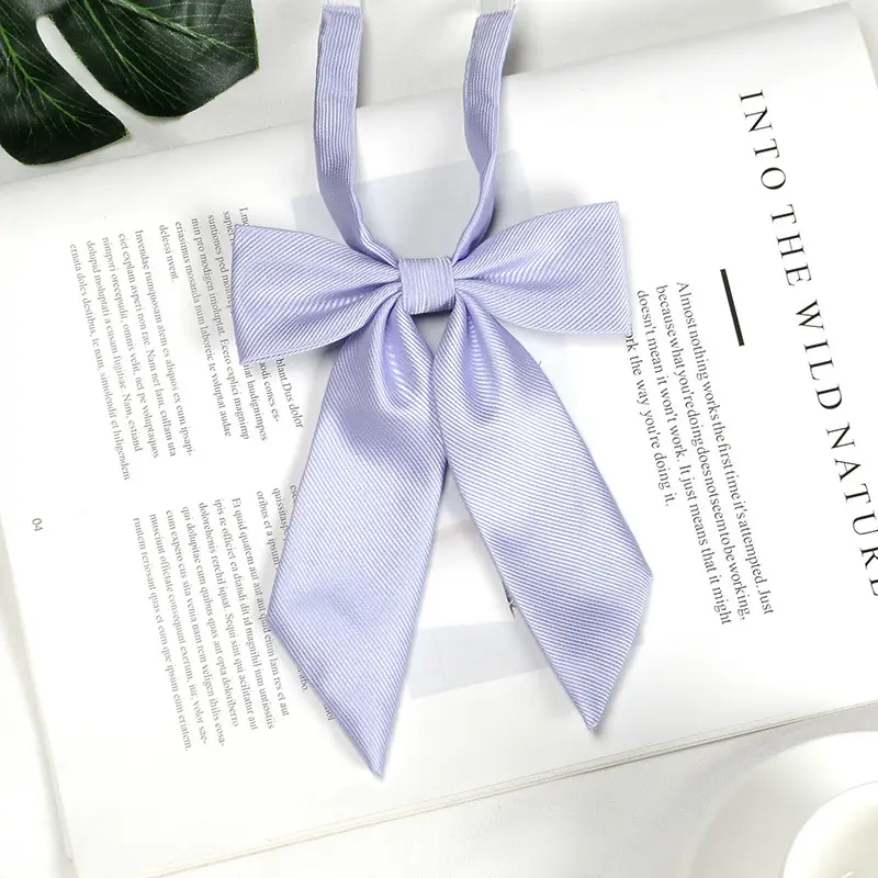 Pink Bow Tie for Women's Sailing Suit Shirt - Image 9