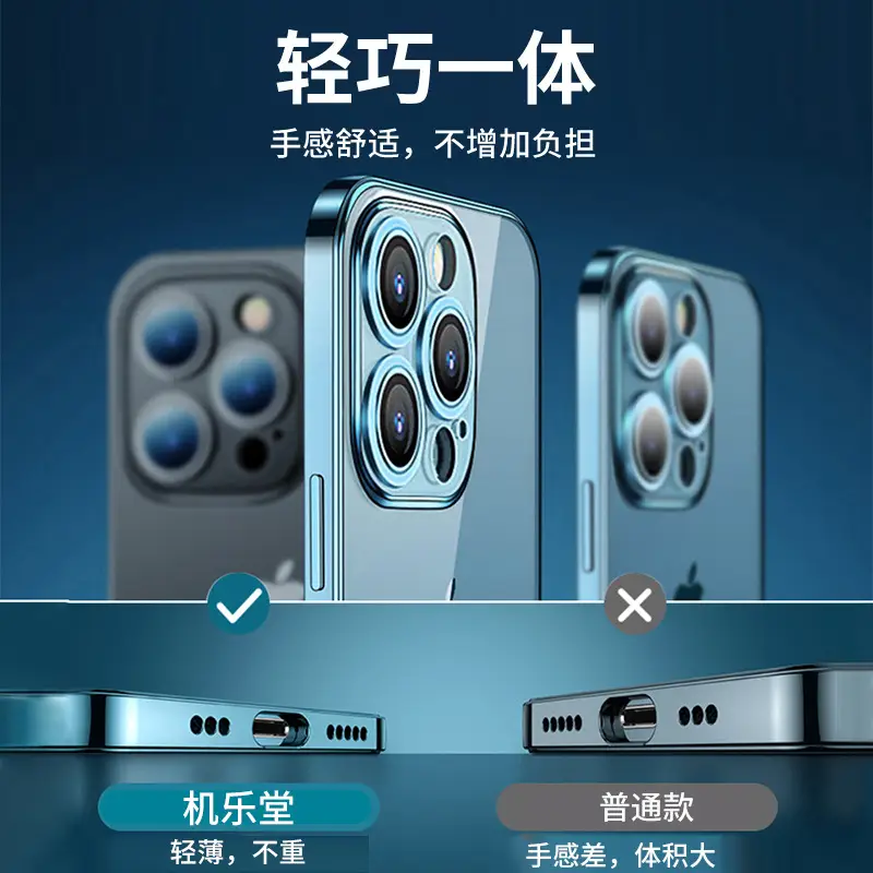 Anti-Fall Protective Case for iPhone 14 Pro Transparent - Image 3