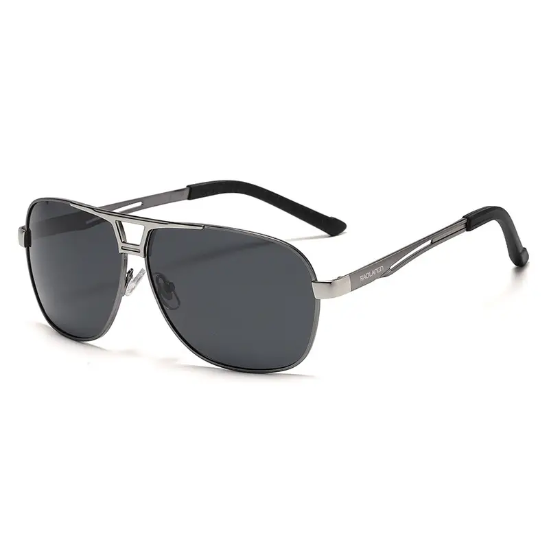 Men's Polarized Driving Sunglasses UV Protection Black Gold - Image 2