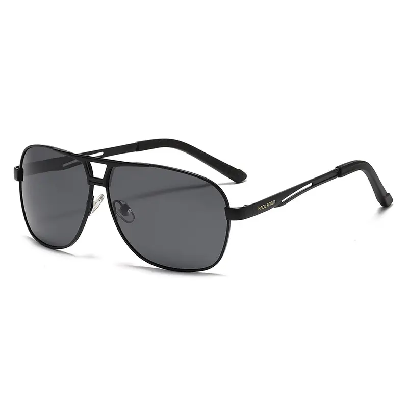 Men's Polarized Driving Sunglasses UV Protection Black Gold - Image 4