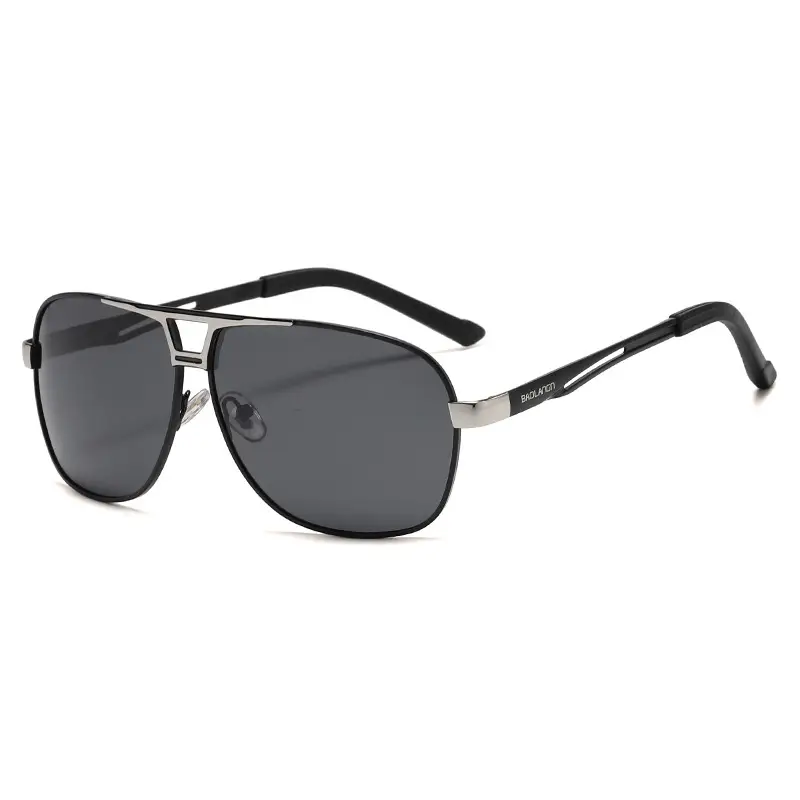 Men's Polarized Driving Sunglasses UV Protection Black Gold - Image 5