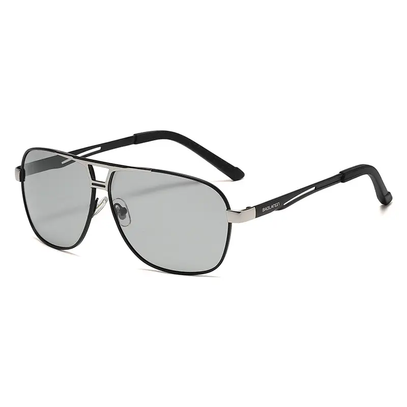 Men's Polarized Driving Sunglasses UV Protection Black Gold - Image 8