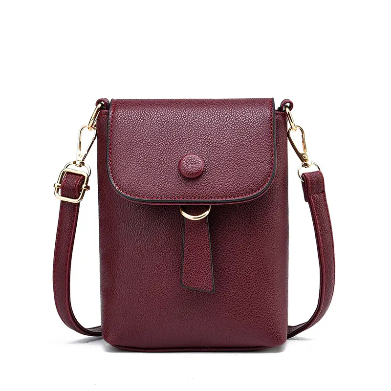 Mini Mobile Phone Bag Women Green Blue New Chain Bag - Image 2
