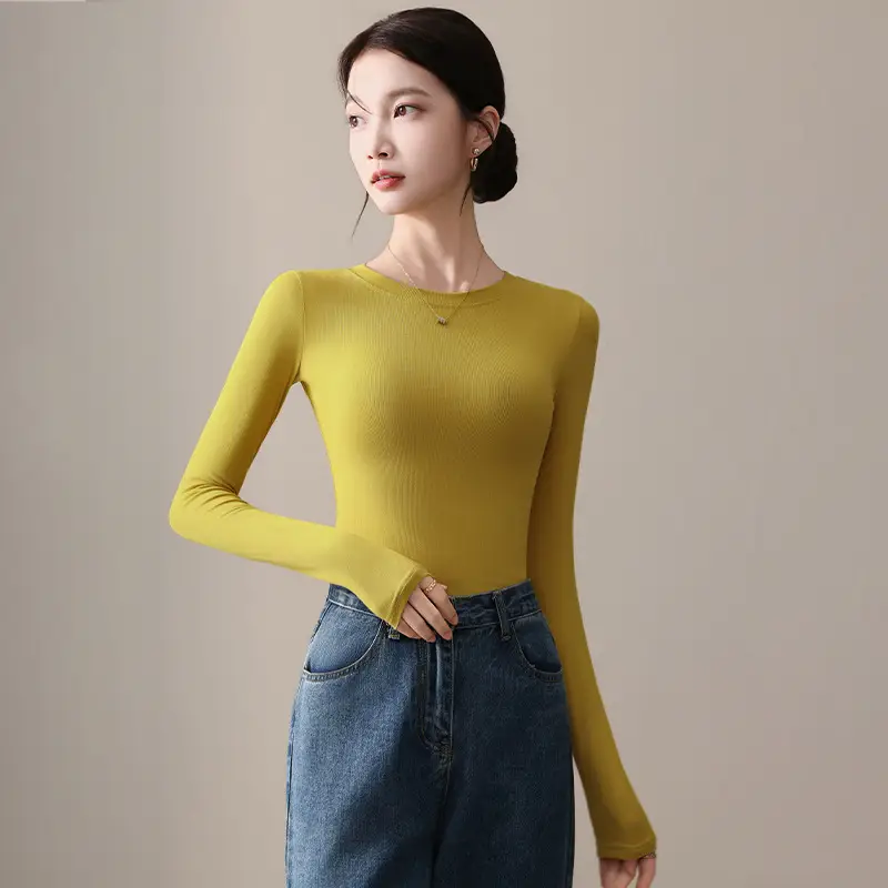Long Sleeve Grey Turtleneck Top for Women 2026 - Image 20