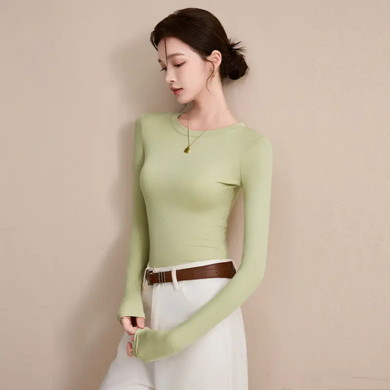 Long Sleeve Grey Turtleneck Top for Women 2026 - Image 21