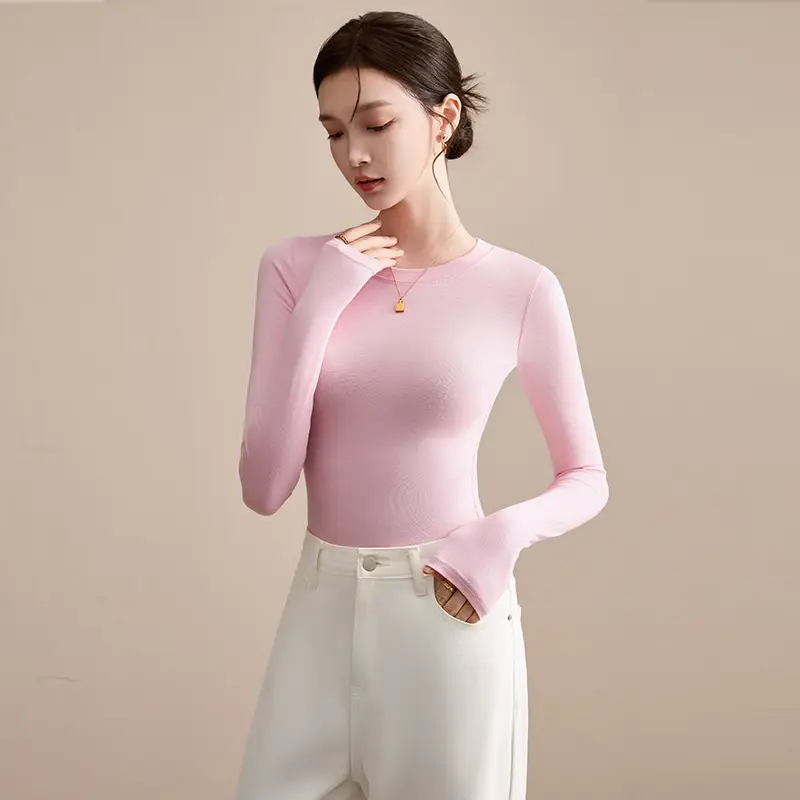 Long Sleeve Grey Turtleneck Top for Women 2026 - Image 22
