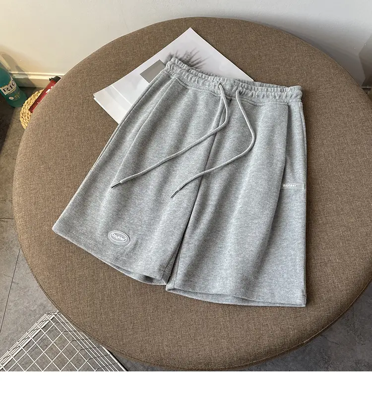 Women's Pink Elastic Waist Casual Shorts - Image 15