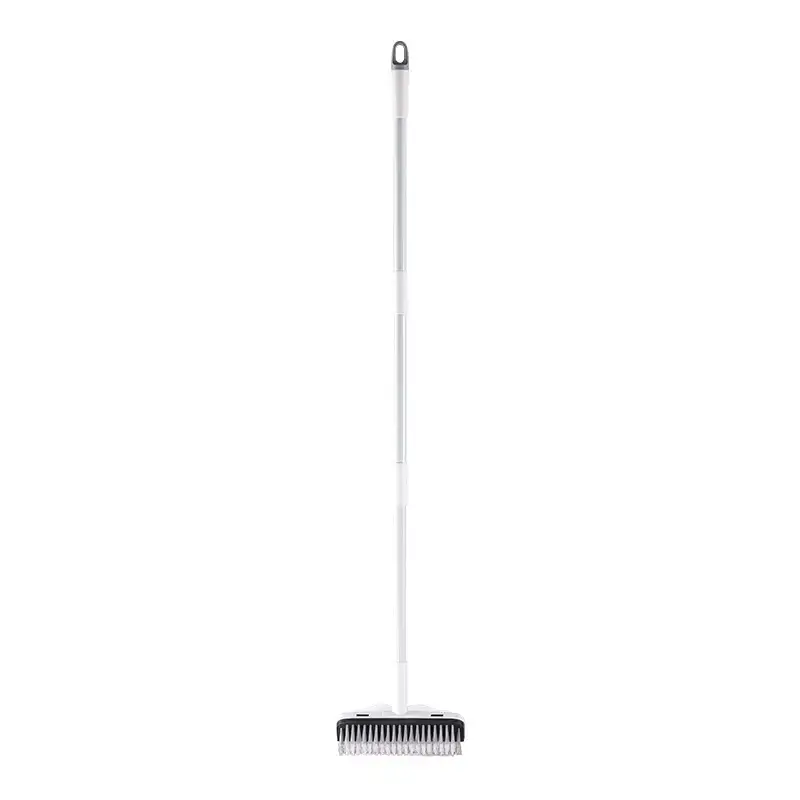Two-in-One Bathroom Floor Brush Long Handle Tile Cleaning