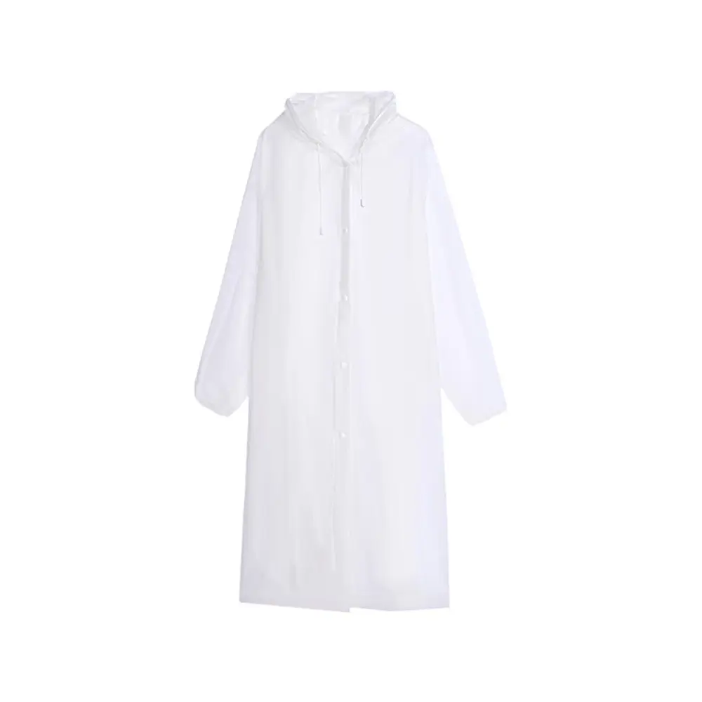 Eva Fabric Raincoat Long Purple Men Women Kids - Image 26