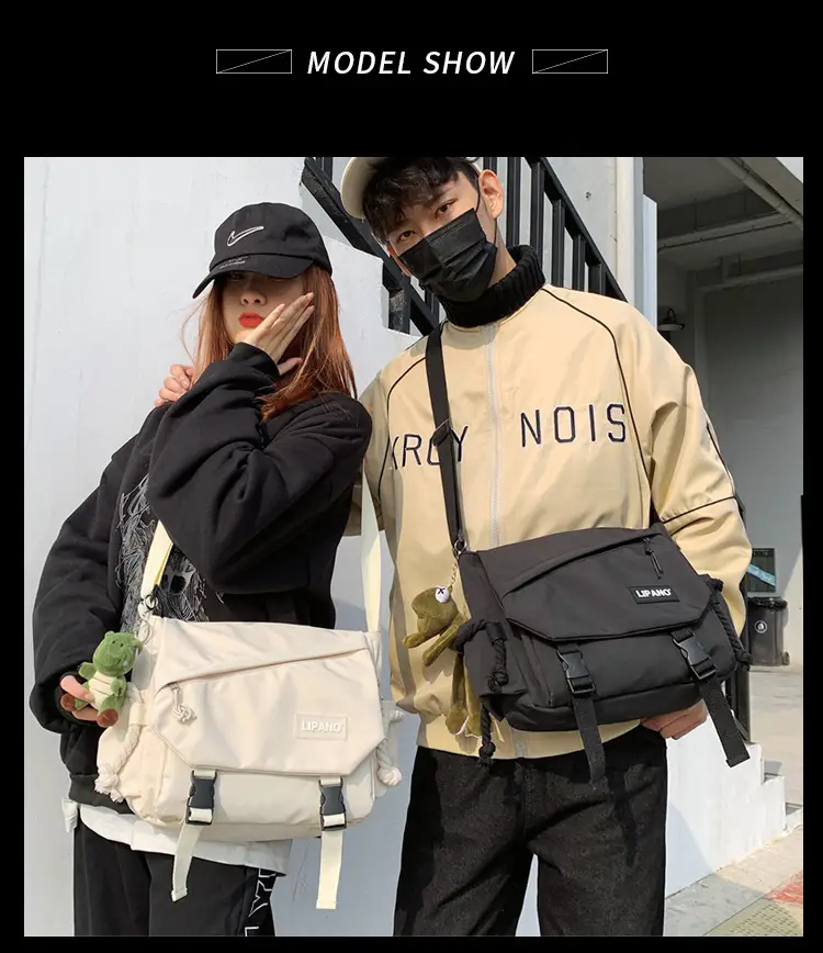 Lipano Japanese Style Crossbody Bag for Students — feature 5