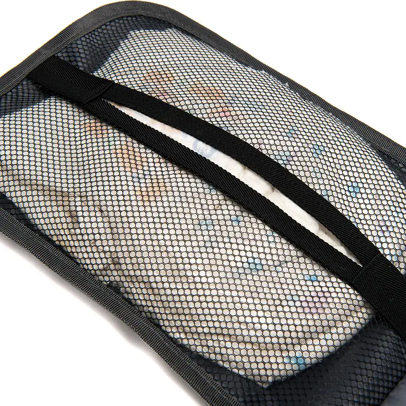 Portable Baby Diaper Bag Grey Foldable Multi-Purpose