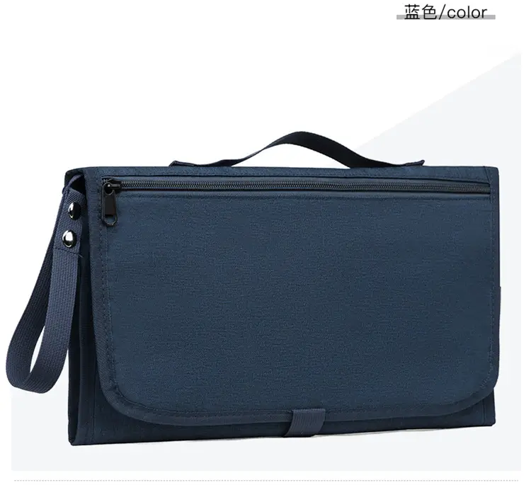 Portable Baby Diaper Bag Grey Foldable Multi-Purpose — feature 24