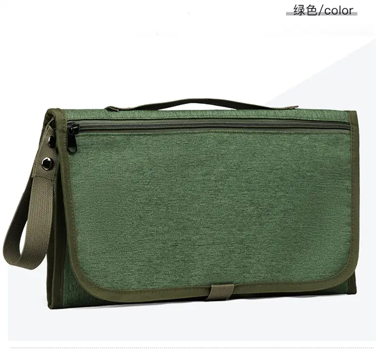 Portable Baby Diaper Bag Grey Foldable Multi-Purpose — feature 25